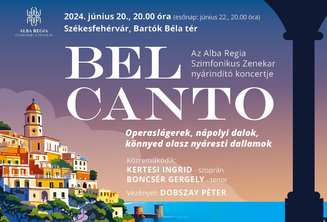 Bel canto – itáliai dallamokkal indítják a nyarat június 20-án a szimfonikusok